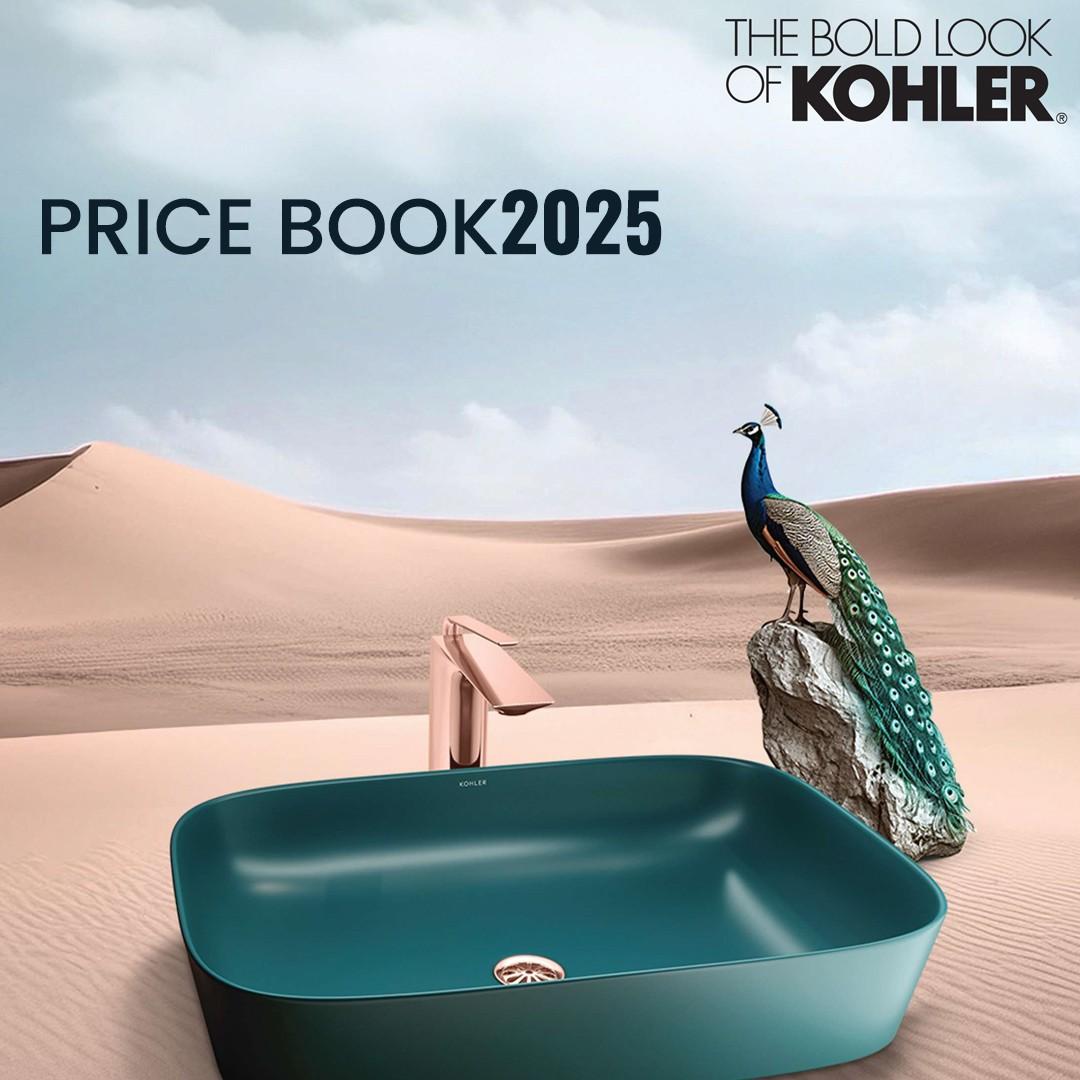 The Bold look of Kohler Price book 2025 